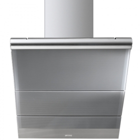 Hotte d&eacute;corative murale inclin&eacute;e SMEG KTS75CE 8017709206963