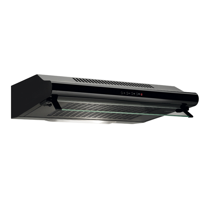 Hotte encastrable casquette visi&egrave;re Airlux ahc65bk
