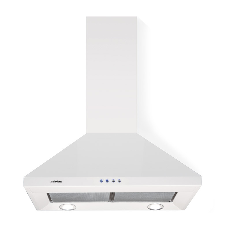 Hotte d&eacute;corative murale Airlux ahp67wh 8033945388607